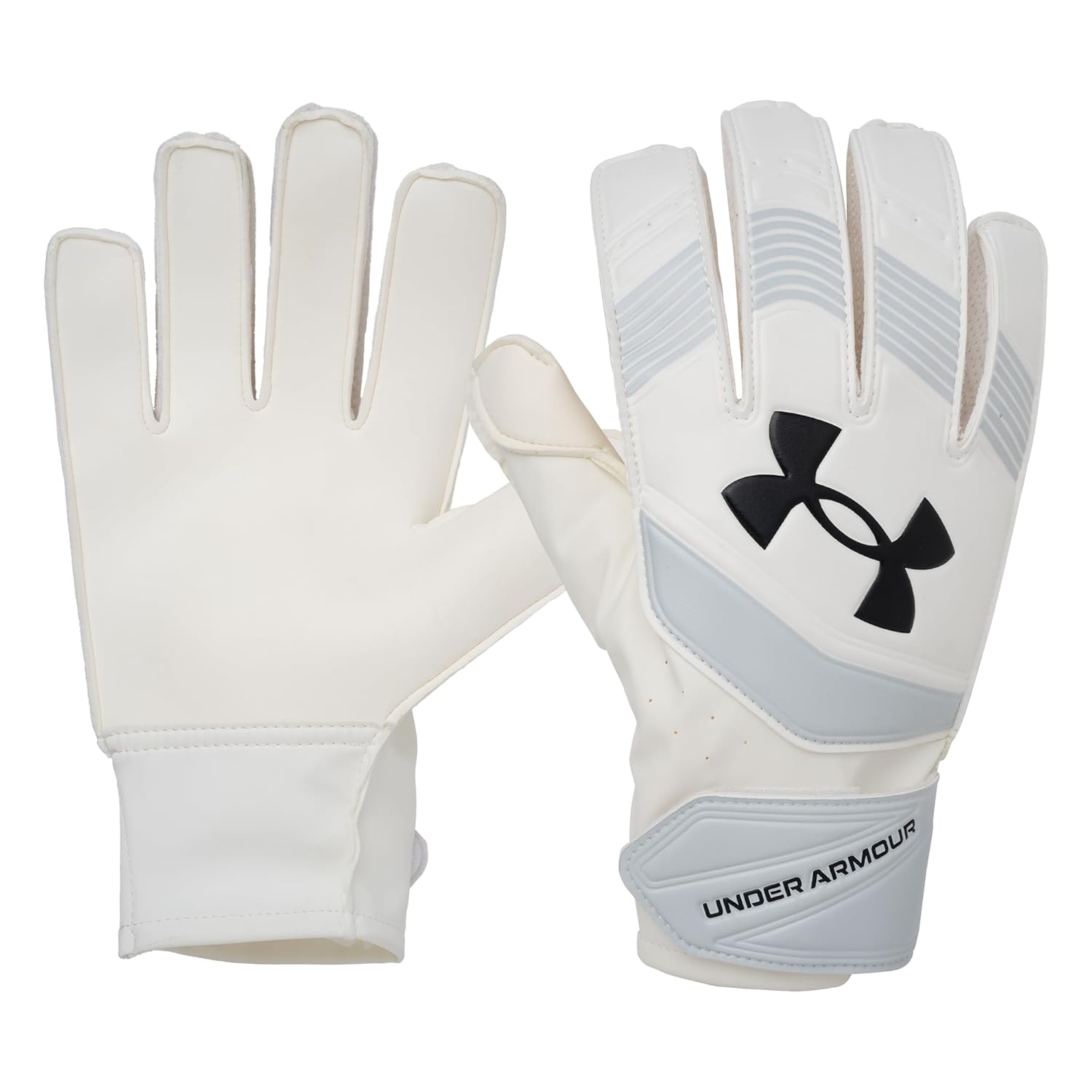 Under Armour UA Magnetico Select Jr Goalkeeper Gloves White/Black 6