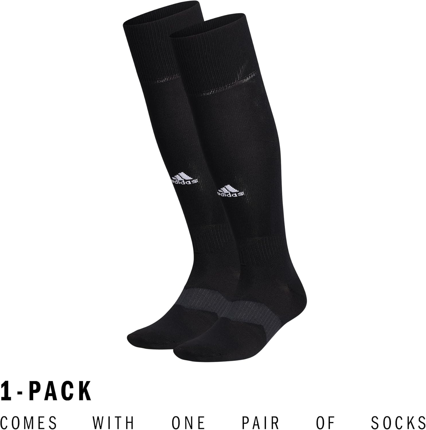 adidas Unisex Metro Soccer Socks for Men, Women, Youth, Boys and Girls, Team Sports