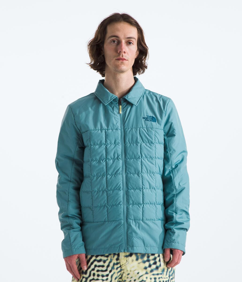 THE NORTH FACE Men's Thermoball Eco Snow Triclimate Waterproof Insulated Ski Jacket | Helmet Compatible, Powder Skirt