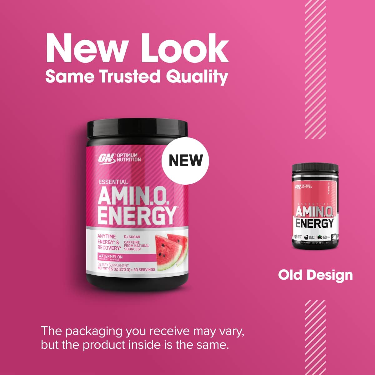 Optimum Nutrition Amino Energy - Pre Workout with Green Tea, BCAA, Amino Acids, Keto Friendly, Green Coffee Extract, Energy Powder - Orange Cooler, 65 Servings (Packaging May Vary)