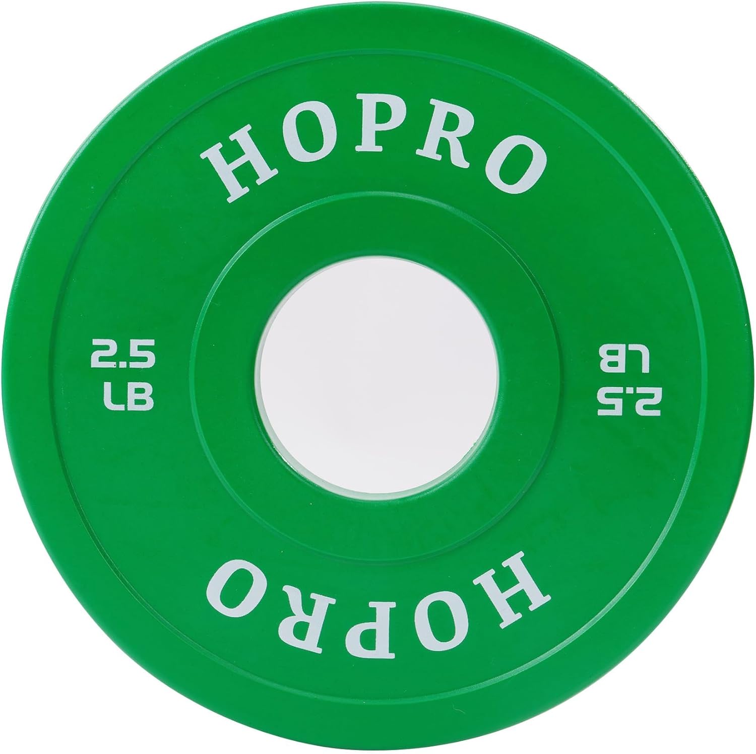 2-Inch Olympic Bumper Plates, Perfect Weight Plates for Weightlifting and Strength Training, Multiple Weights Available
