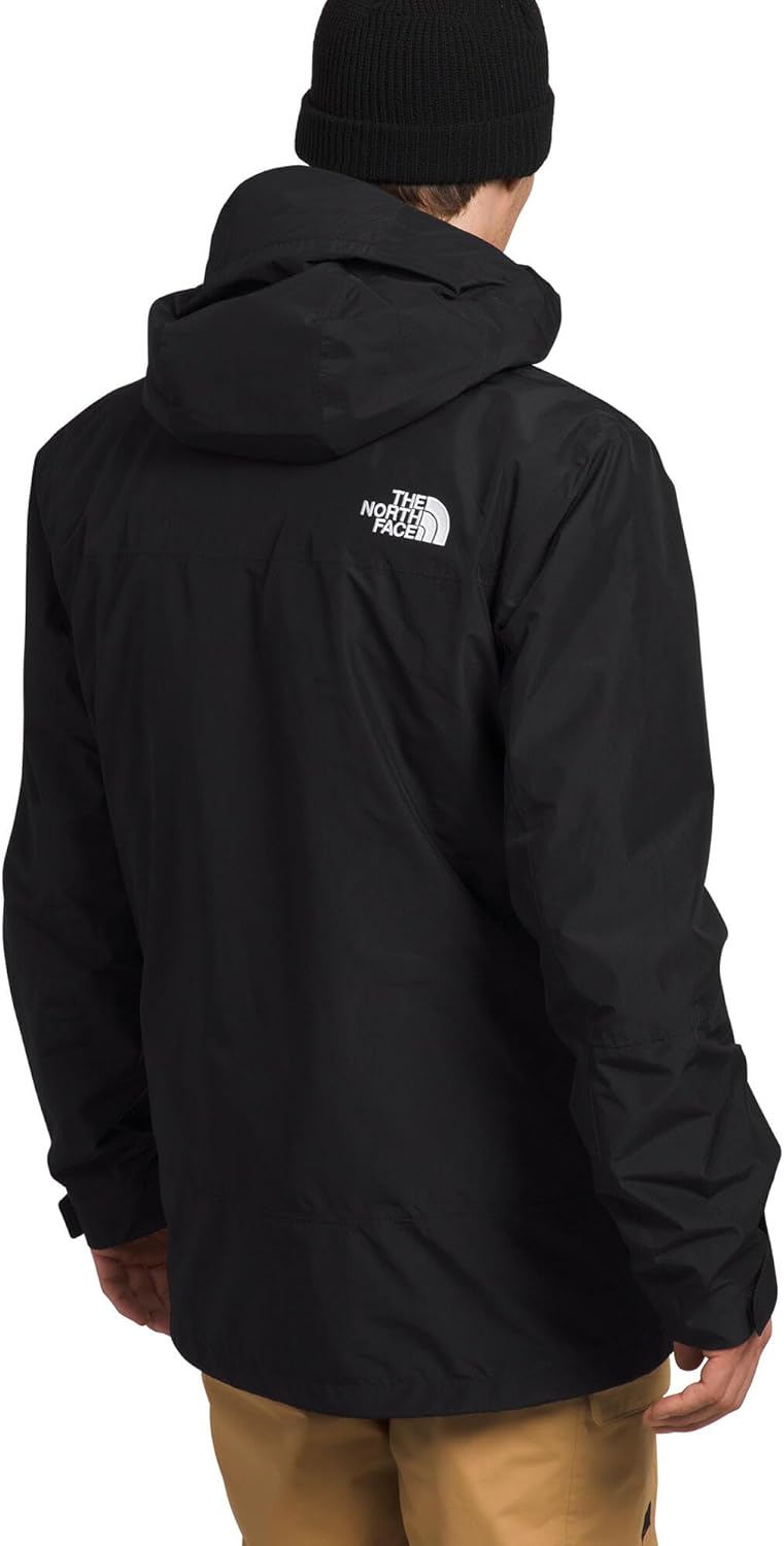 THE NORTH FACE Men's Thermoball Eco Snow Triclimate Waterproof Insulated Ski Jacket | Helmet Compatible, Powder Skirt