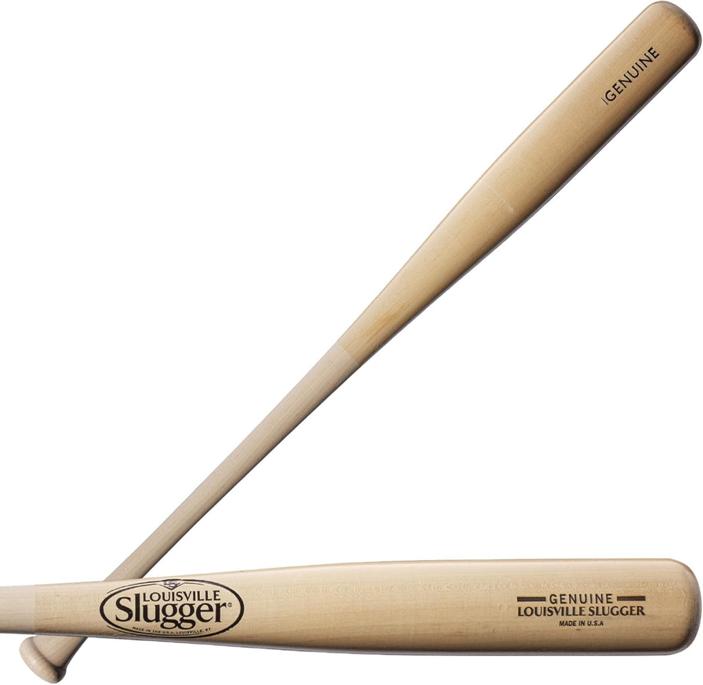 Louisville Slugger Genuine Mix Unfinished Natural Clear Baseball Bat