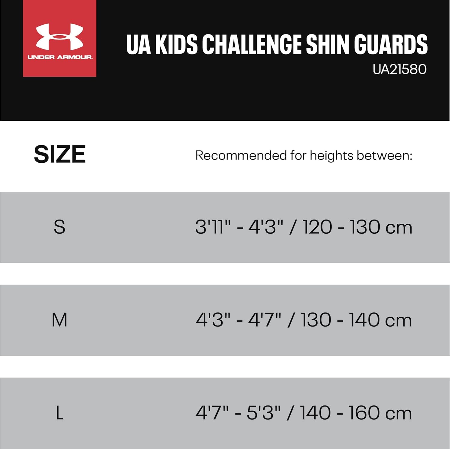 Under Armour Youth Soccer Shin Guards Challenge Shin