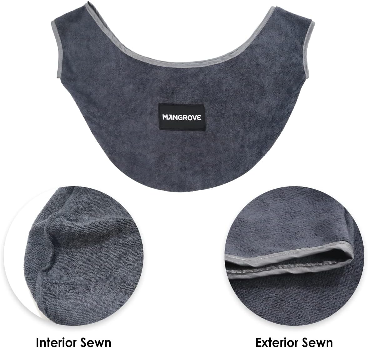 Mangrove Bowling Ball Polisher, Microfiber Bowling Towel See-Saw for Bowlers, Large Washable Bowling Shammy Seesaw, Ball Cleaner Holder Bag