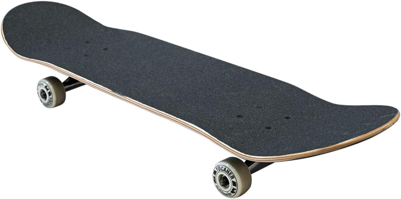 Yocaher Pro Skateboards Blank, Checker, Camo Professional Complete Skateboard 7.75" w/ 7Ply Maple Deck, Aluminum Alloy Truck, ABEC-9 Bearing, 54mm Skateboard Wheels, Concave Cruiser Trick Skateboard