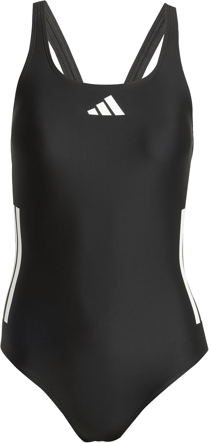 adidas Women's 3-Stripes C-Back Swimsuit