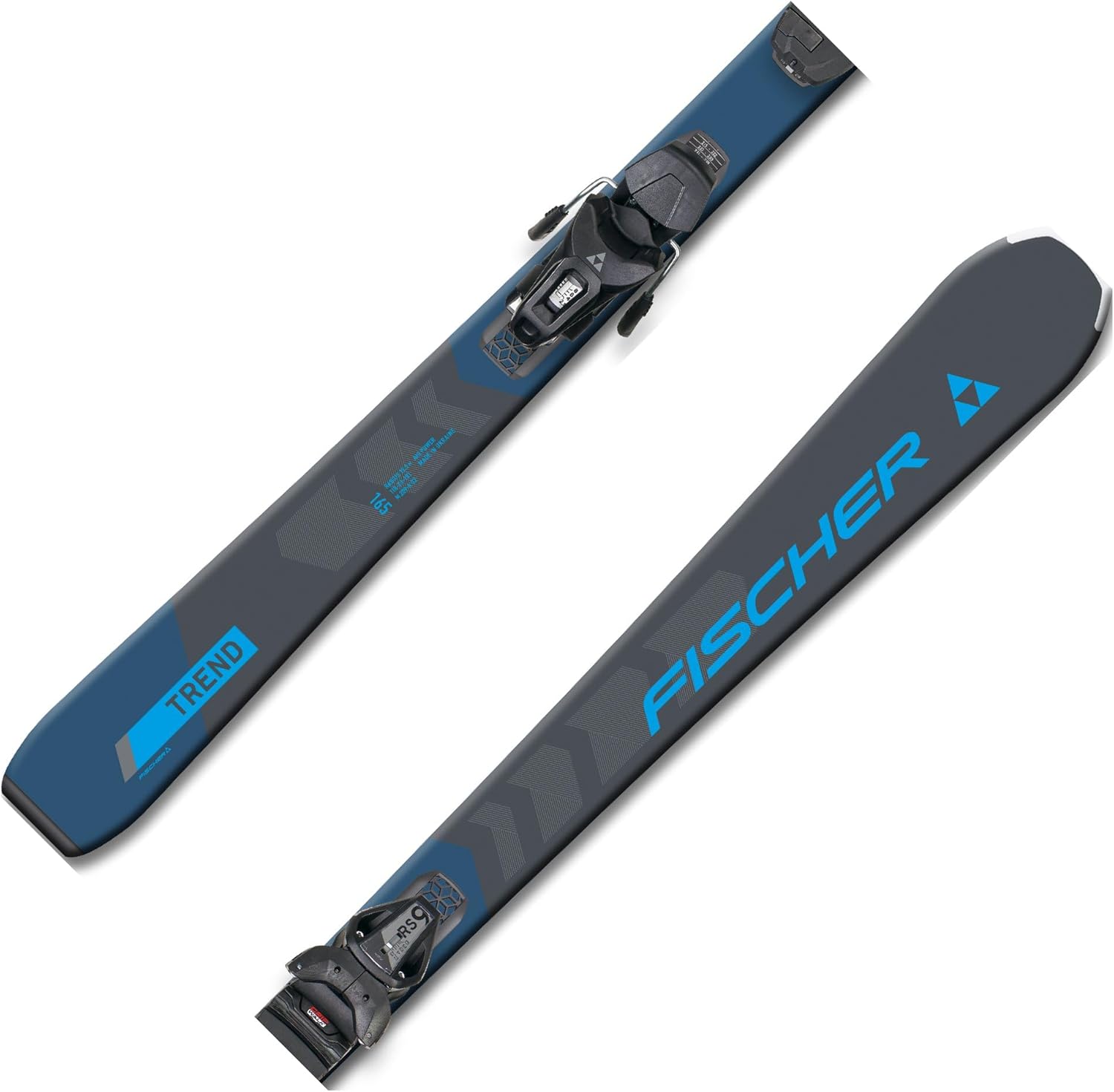 FISCHER Unisex RС Trend SLR Pro Lightweight Stable All-Mountain Alpine Racing Snow Skis with RS9 Bindings Included