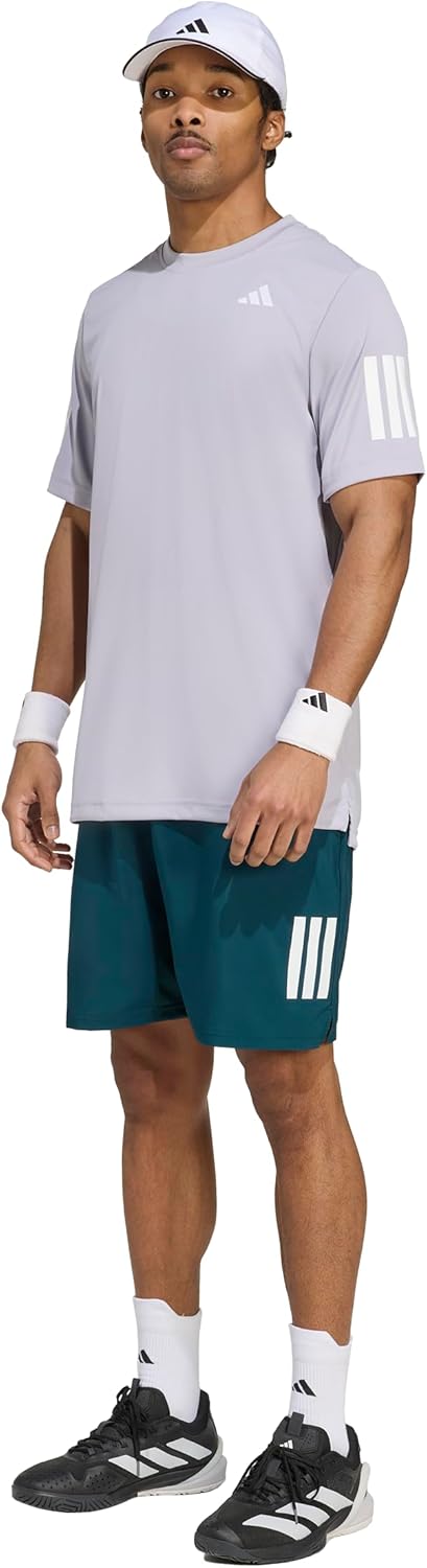 adidas Men's Club Tennis Climacool 3-Stripes Shorts