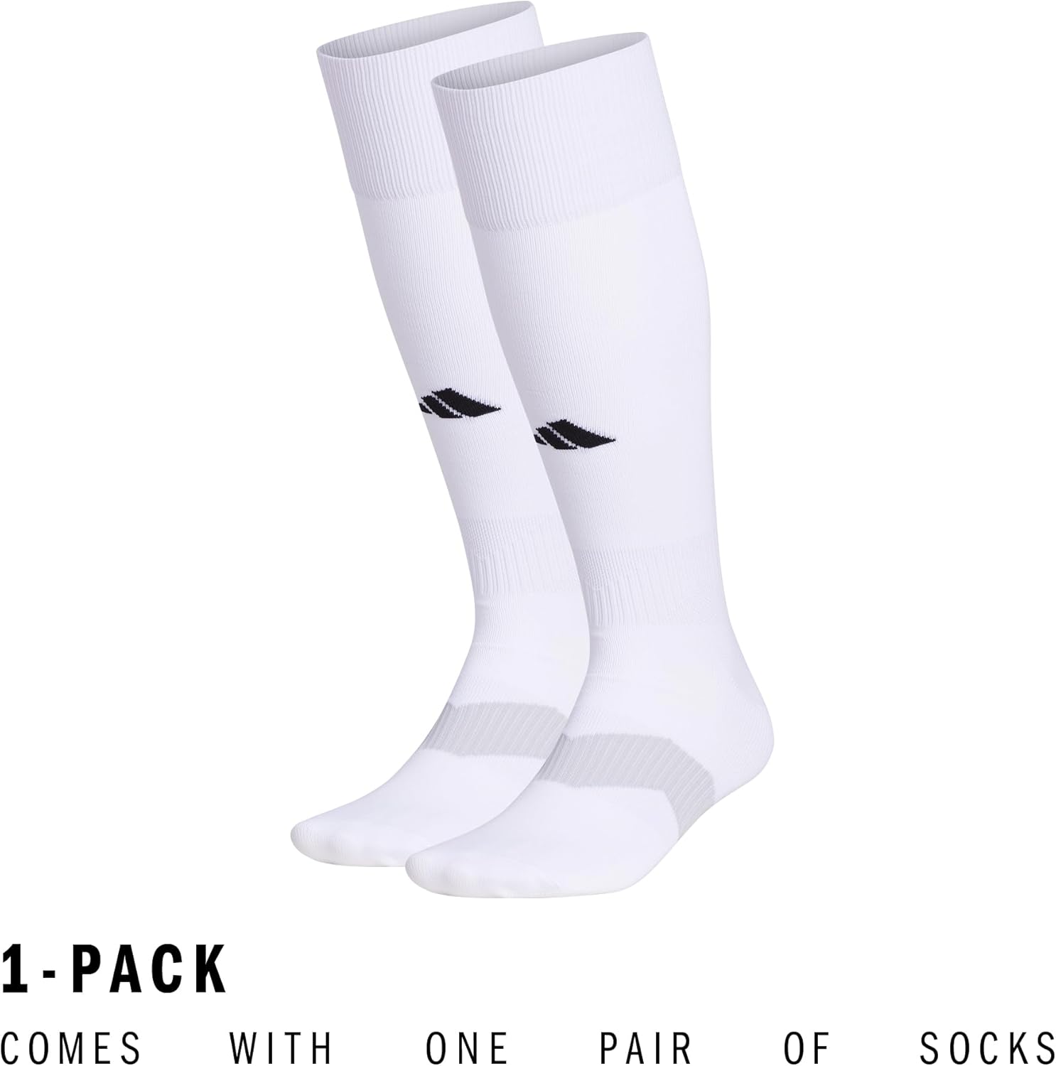 adidas Unisex Metro Soccer Socks for Men, Women, Youth, Boys and Girls, Team Sports