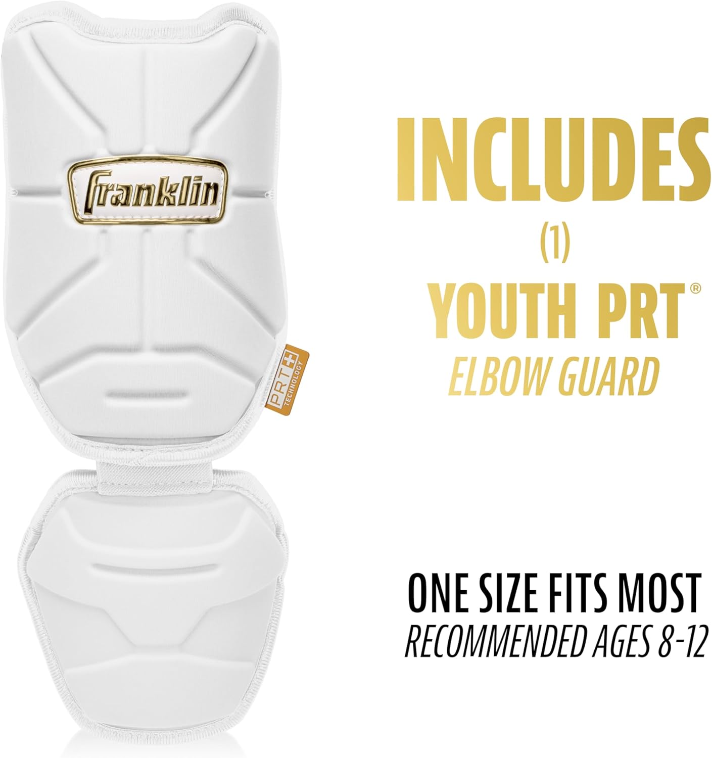 Franklin Sports Baseball Elbow Guard - PRT Series Adult and Youth Baseball + Softball Elbow Shield for Batting
