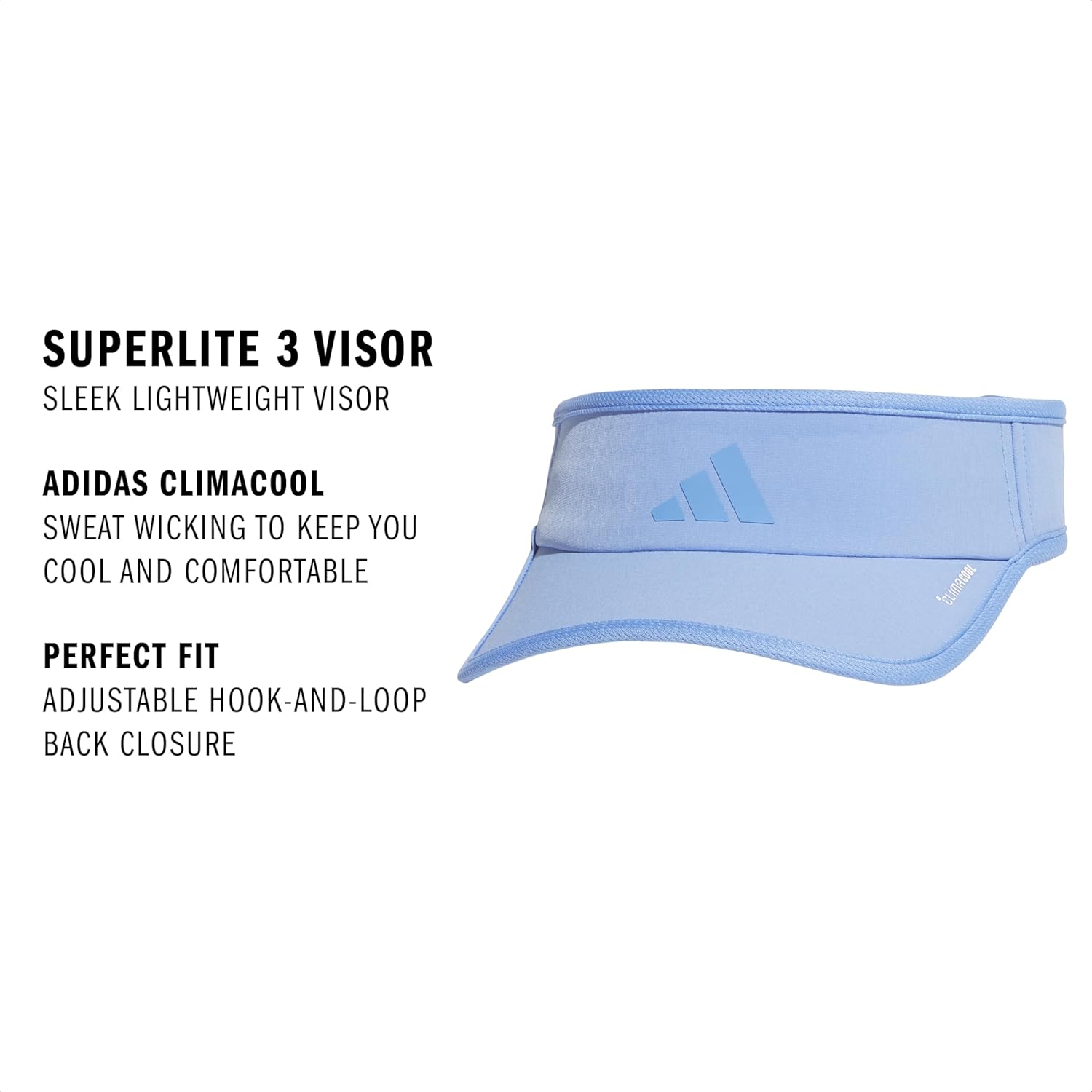 adidas Superlite, Sun Visor Hat for Women, Sport Performance, Outdoor Activities