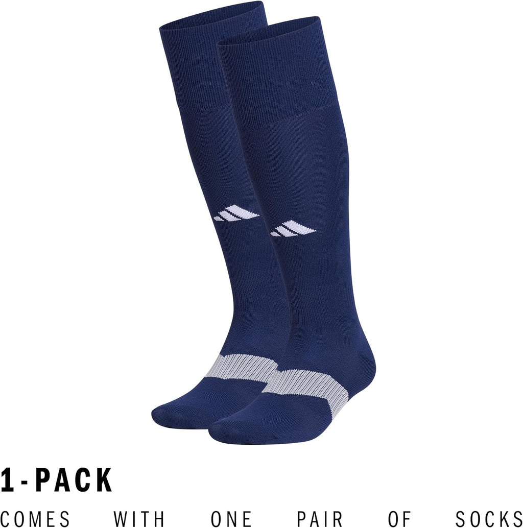 adidas Unisex Metro Soccer Socks for Men, Women, Youth, Boys and Girls, Team Sports