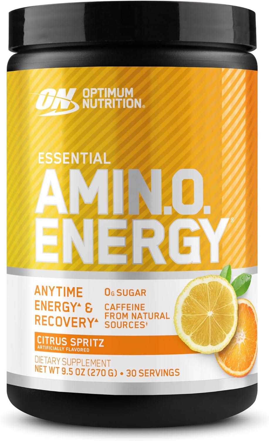 Optimum Nutrition Amino Energy - Pre Workout with Green Tea, BCAA, Amino Acids, Keto Friendly, Green Coffee Extract, Energy Powder - Orange Cooler, 65 Servings (Packaging May Vary)
