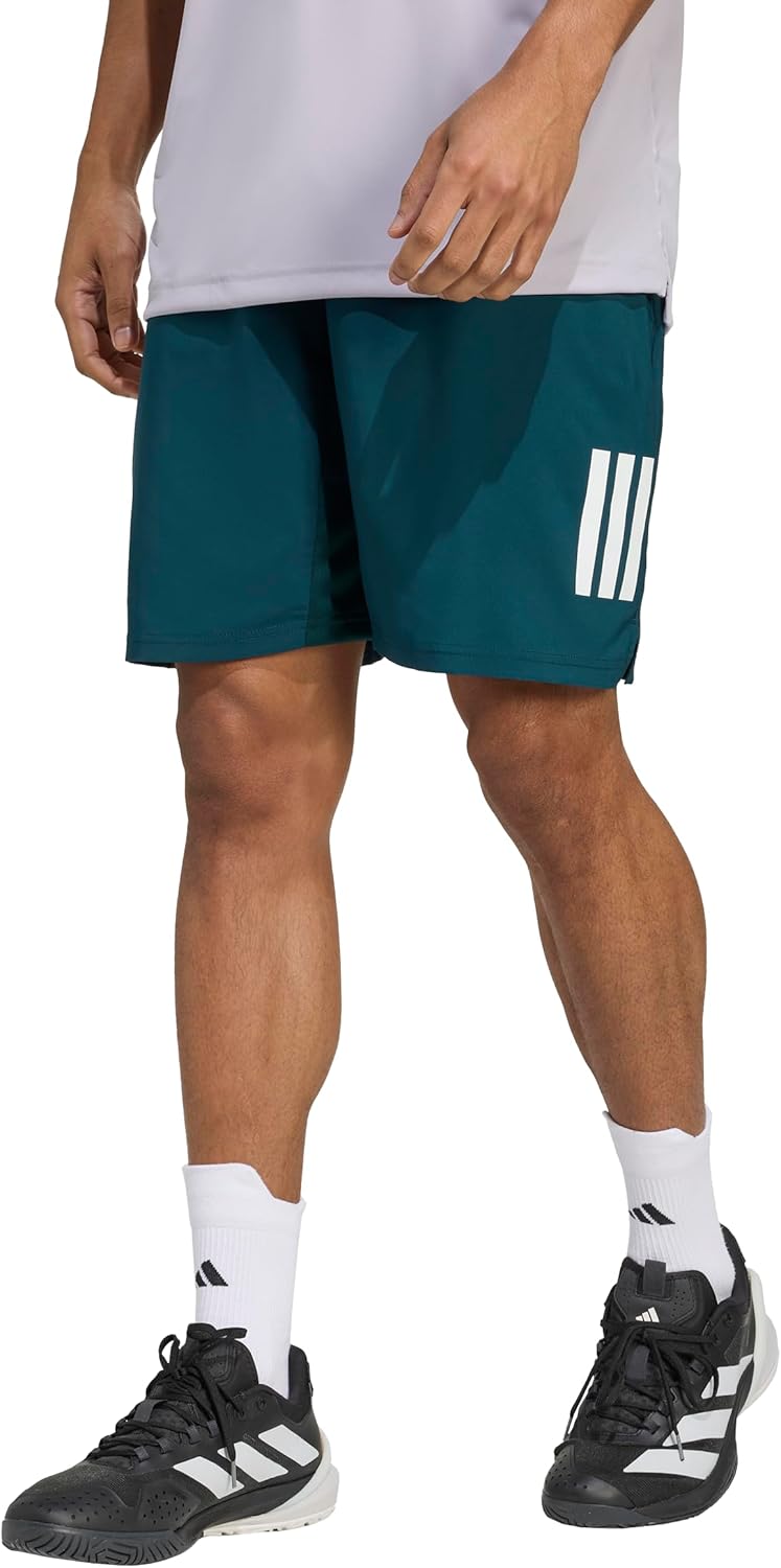 adidas Men's Club Tennis Climacool 3-Stripes Shorts