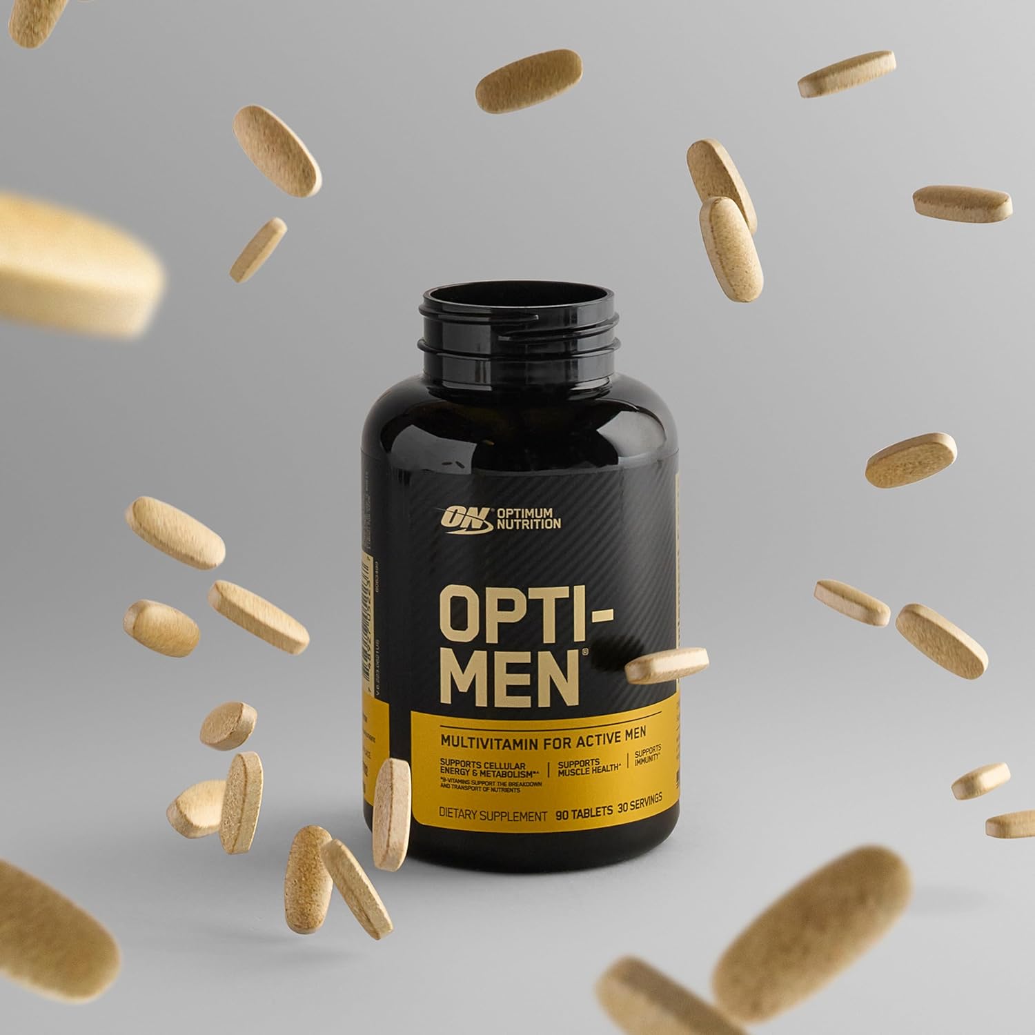 Optimum Nutrition Opti-Men Daily Multivitamin for Men, Immune Support Supplement with Amino Acids, 80 Day Supply, 240 Count, (Packaging May Vary)