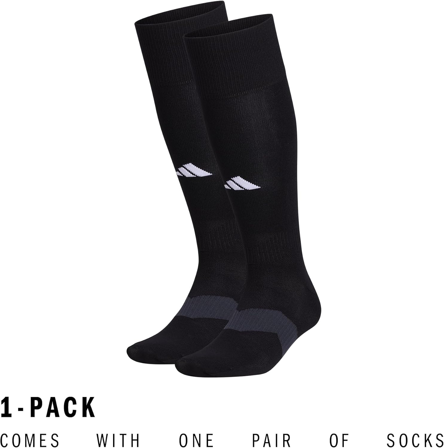 adidas Unisex Metro Soccer Socks for Men, Women, Youth, Boys and Girls, Team Sports