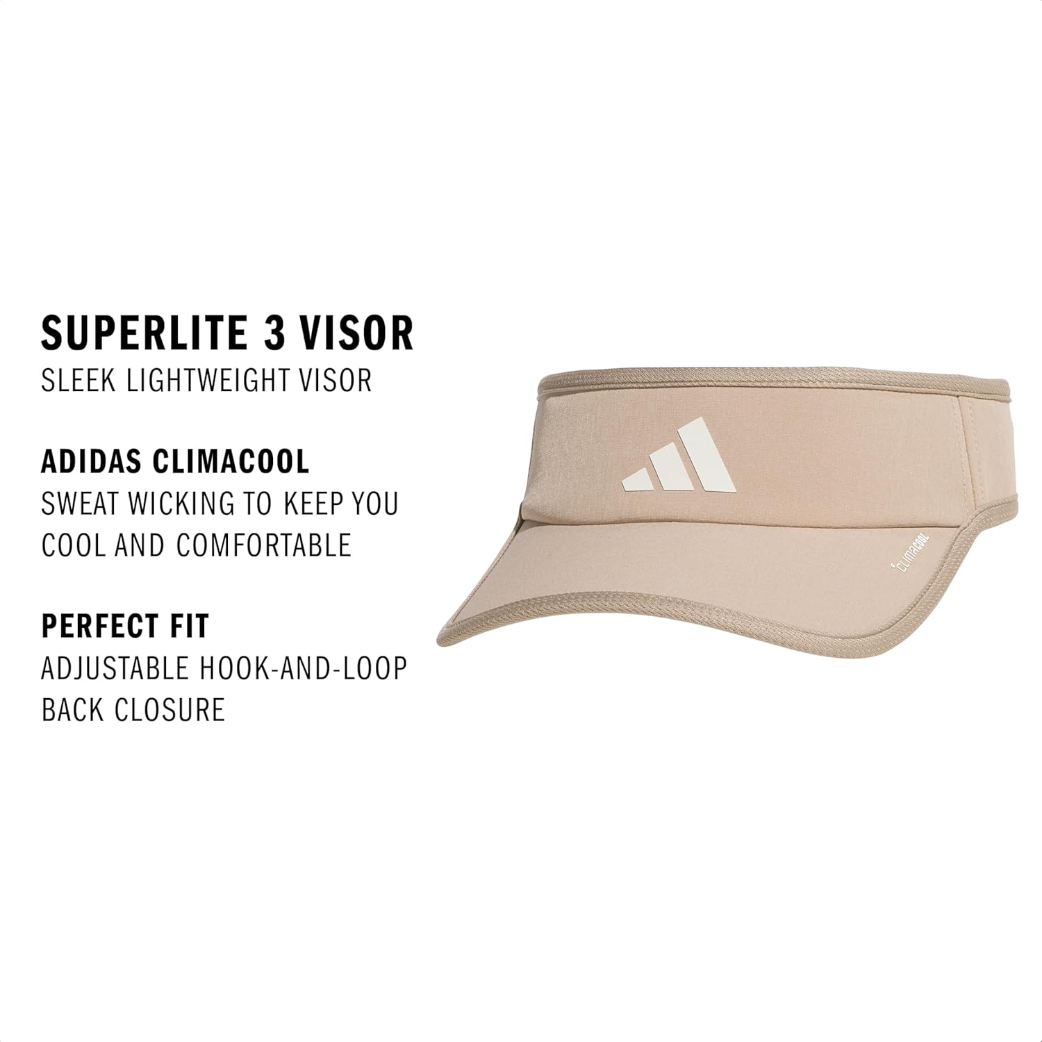 adidas Superlite, Sun Visor Hat for Women, Sport Performance, Outdoor Activities