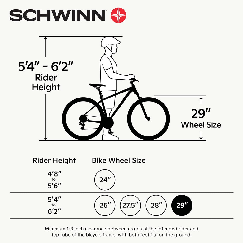 Schwinn Traxion Mountain Bike for Adult Men Women, 29-Inch Wheels, Full Suspension, 24-Speed Shimano Drivetrain, Trigger Shifter, 18-Inch Aluminum Frame, Mechanical Disc Brake, Matte Grey/Neon Green