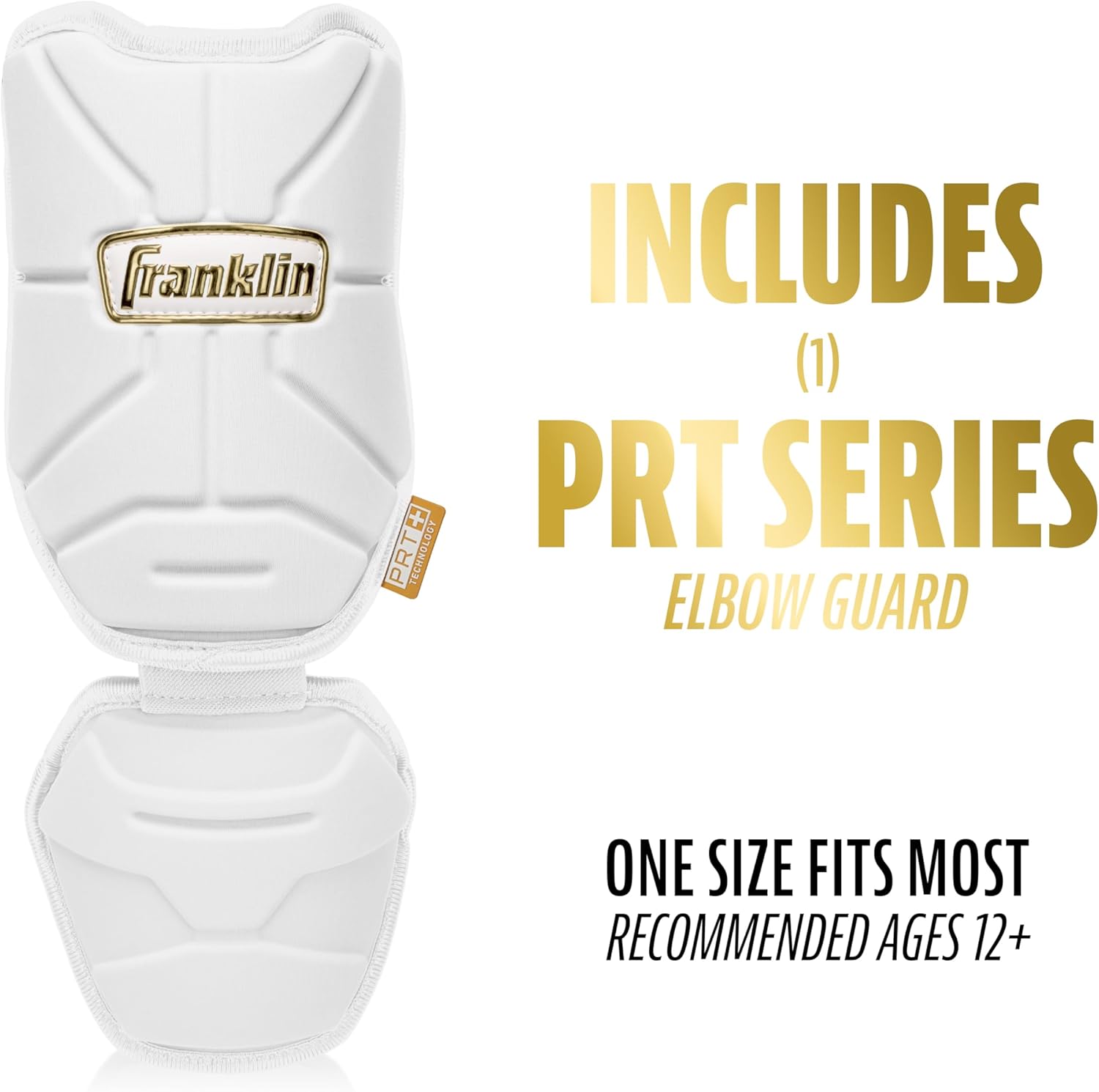 Franklin Sports Baseball Elbow Guard - PRT Series Adult and Youth Baseball + Softball Elbow Shield for Batting