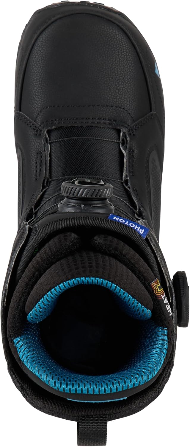 Burton Men's Photon BOA Wide Snowboard Boots, Black, 10