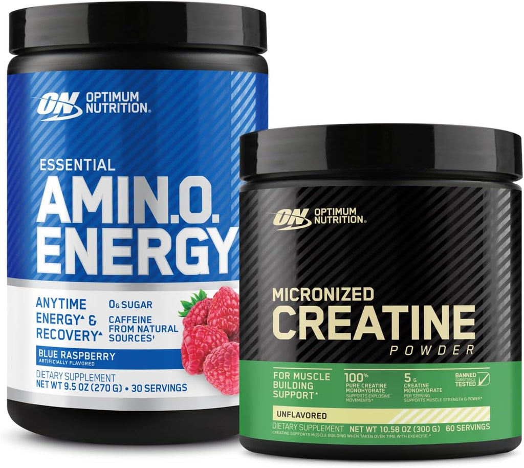 Optimum Nutrition Micronized Creatine Monohydrate Powder, Unflavored, 120 Servings, 600 Grams (Packaging May Vary)