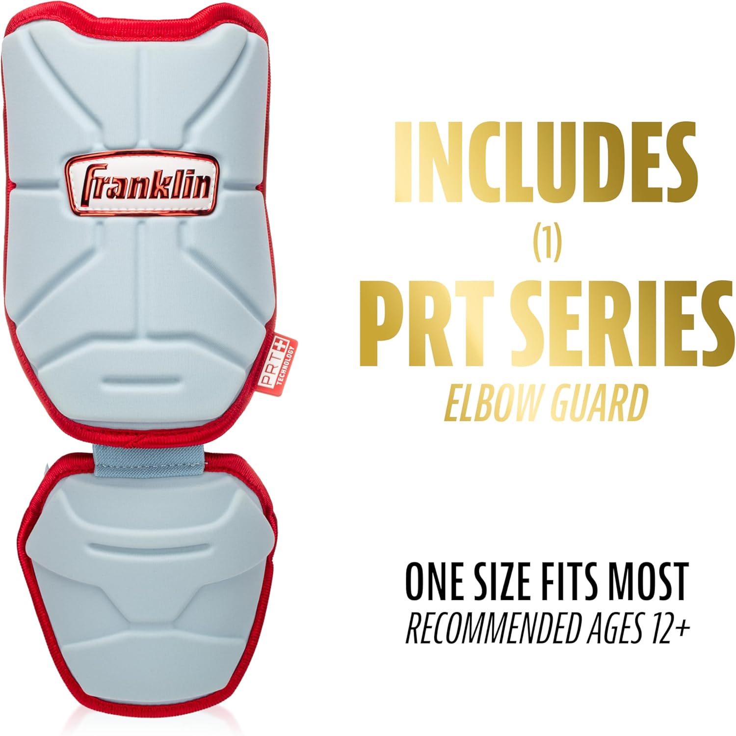 Franklin Sports Baseball Elbow Guard - PRT Series Adult and Youth Baseball + Softball Elbow Shield for Batting