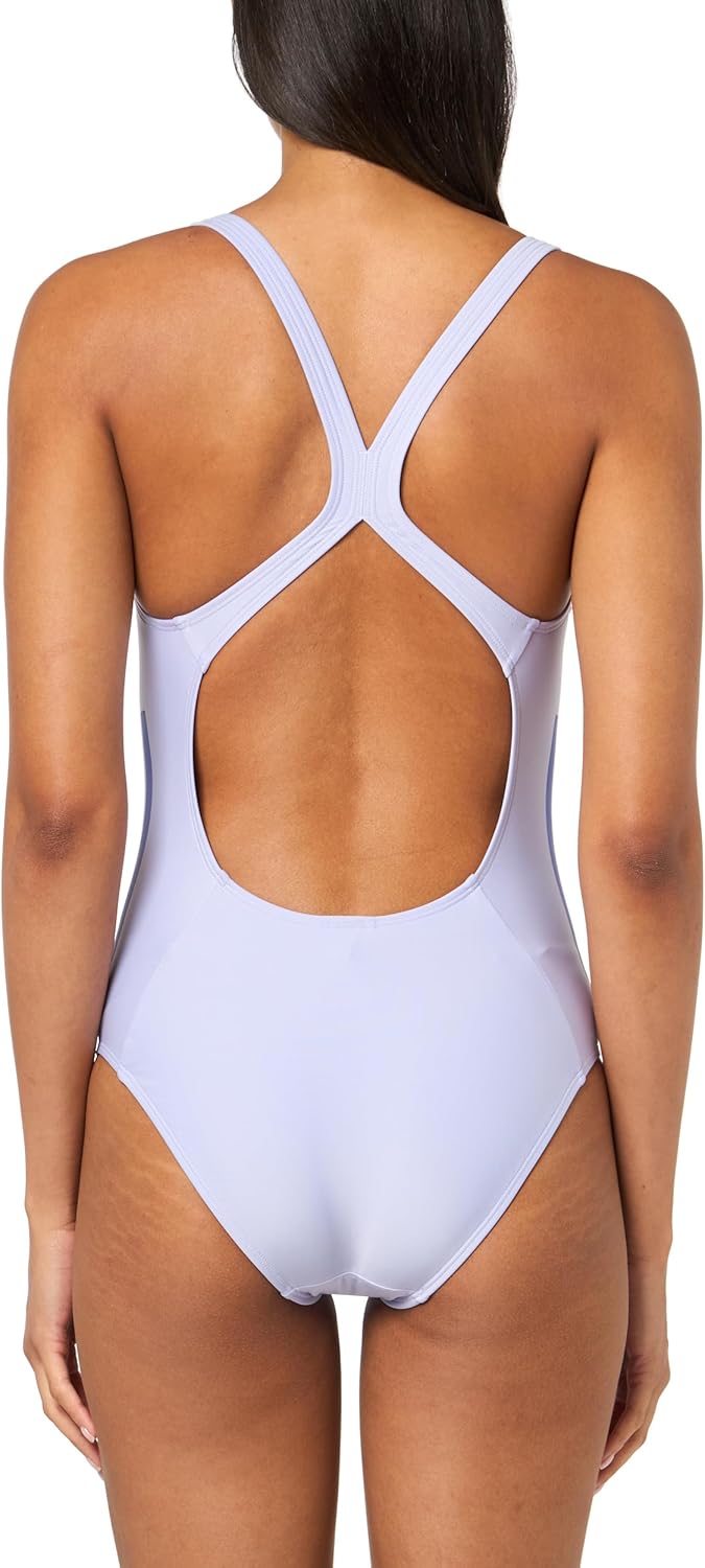 adidas Women's 3-Stripes C-Back Swimsuit