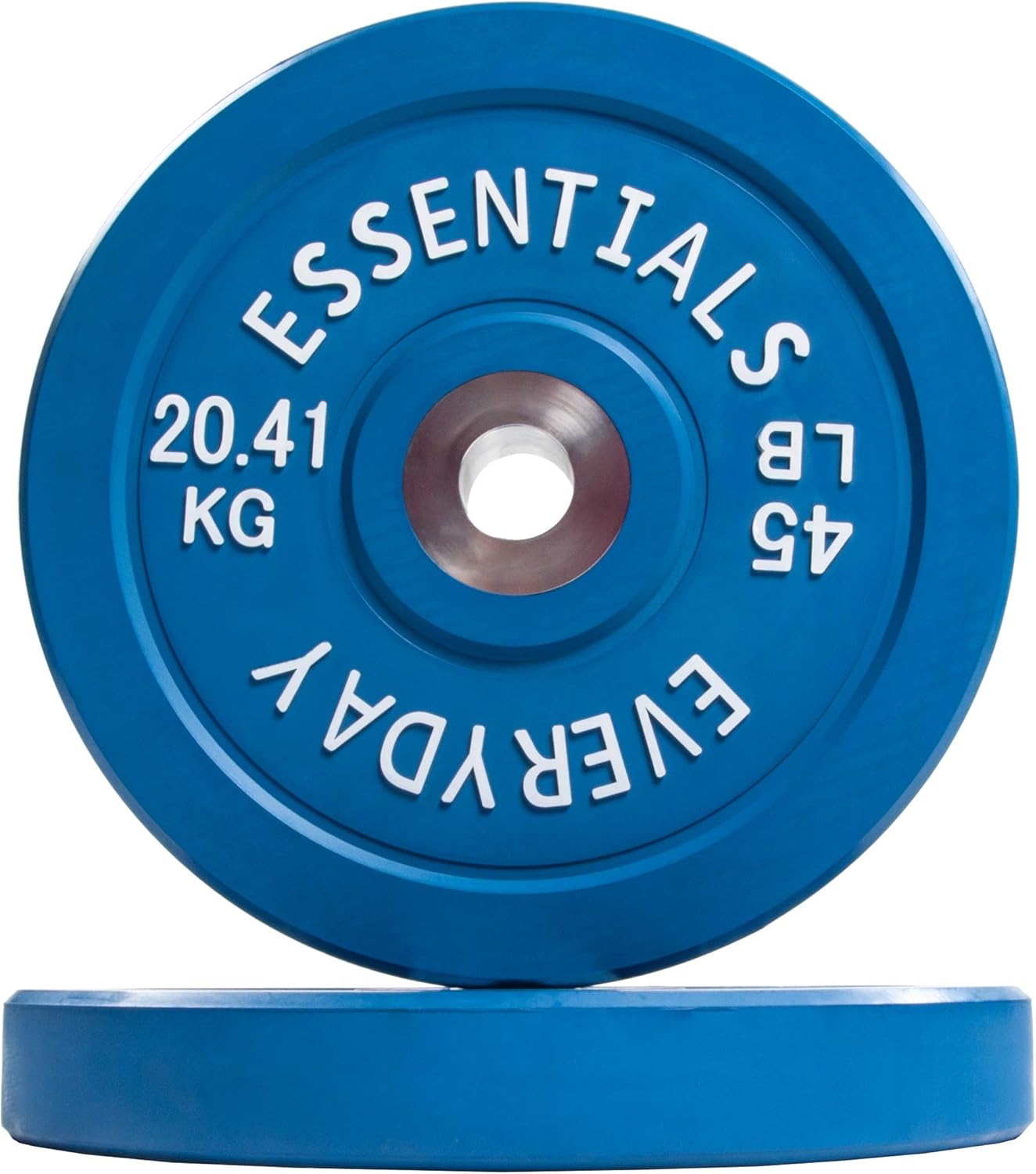 2-Inch Olympic Bumper Plates, Perfect Weight Plates for Weightlifting and Strength Training, Multiple Weights Available