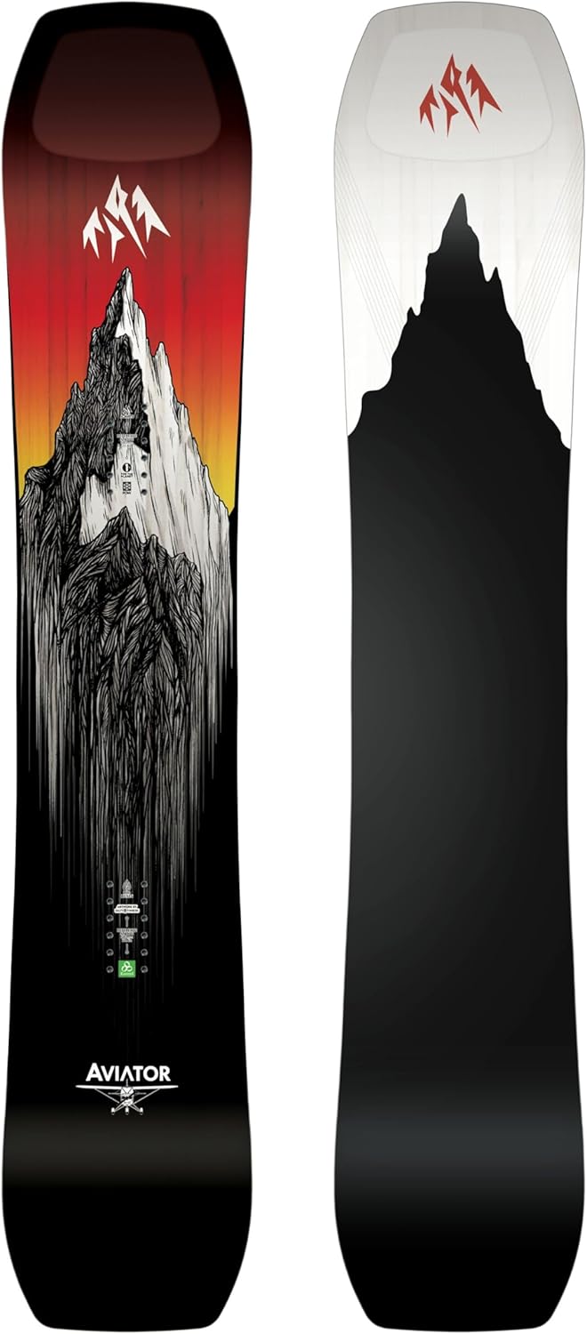 JONES - Snowboard Aviator 2.0, Ideal for high Performance All-Mountain Charging and Carving