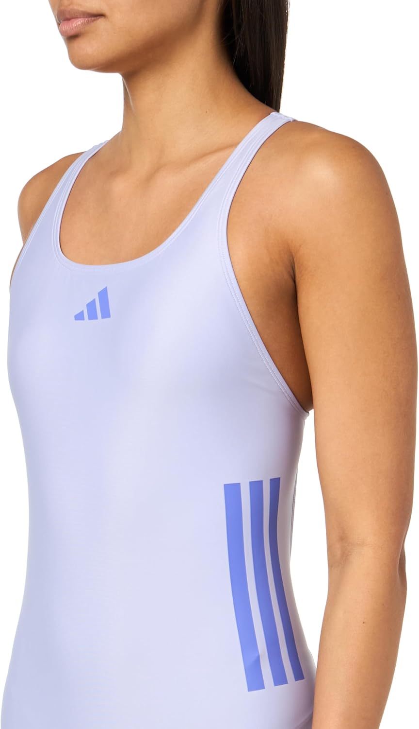adidas Women's 3-Stripes C-Back Swimsuit