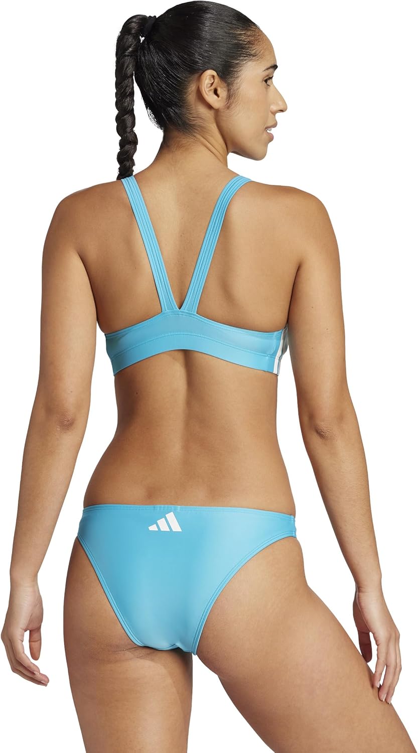 adidas Women's 3-Stripes V-Back Bikini