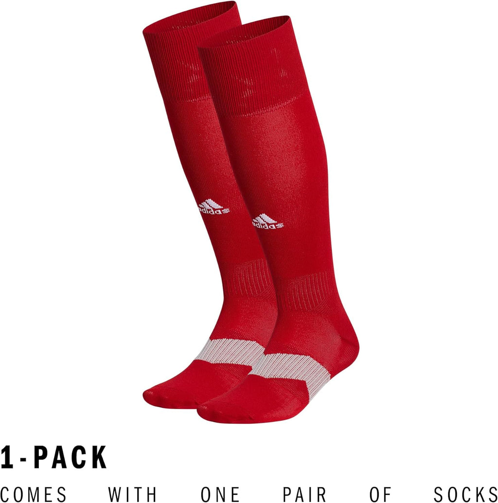 adidas Unisex Metro Soccer Socks for Men, Women, Youth, Boys and Girls, Team Sports