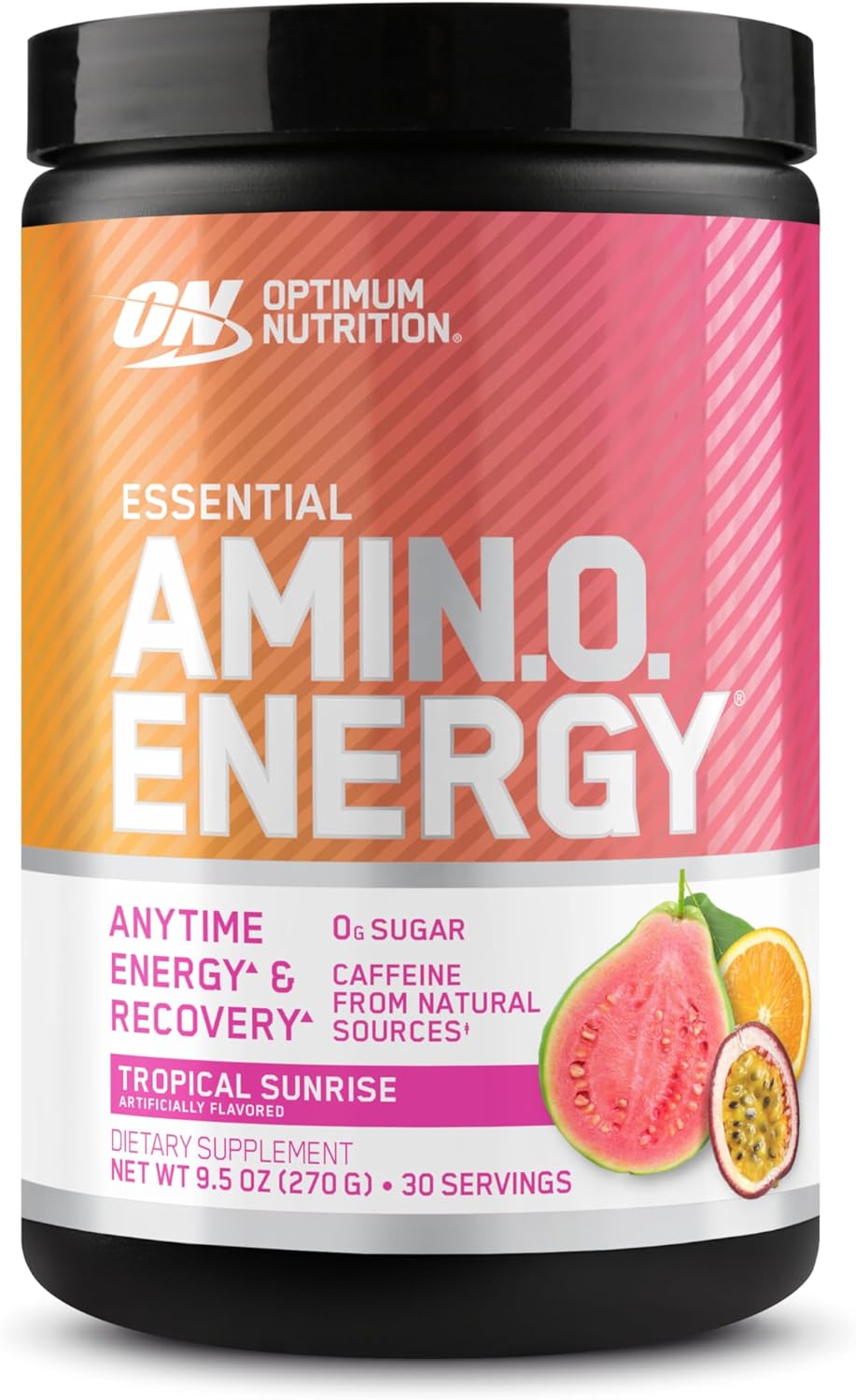 Optimum Nutrition Amino Energy - Pre Workout with Green Tea, BCAA, Amino Acids, Keto Friendly, Green Coffee Extract, Energy Powder - Orange Cooler, 65 Servings (Packaging May Vary)