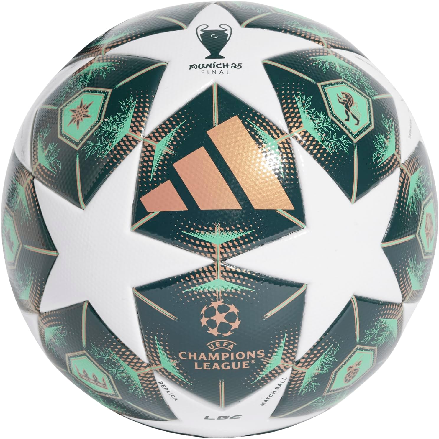 adidas UCL League Ball - Seamless Surface, FIFA Approved, Professional Training and Match Ball, Sizes 4-5