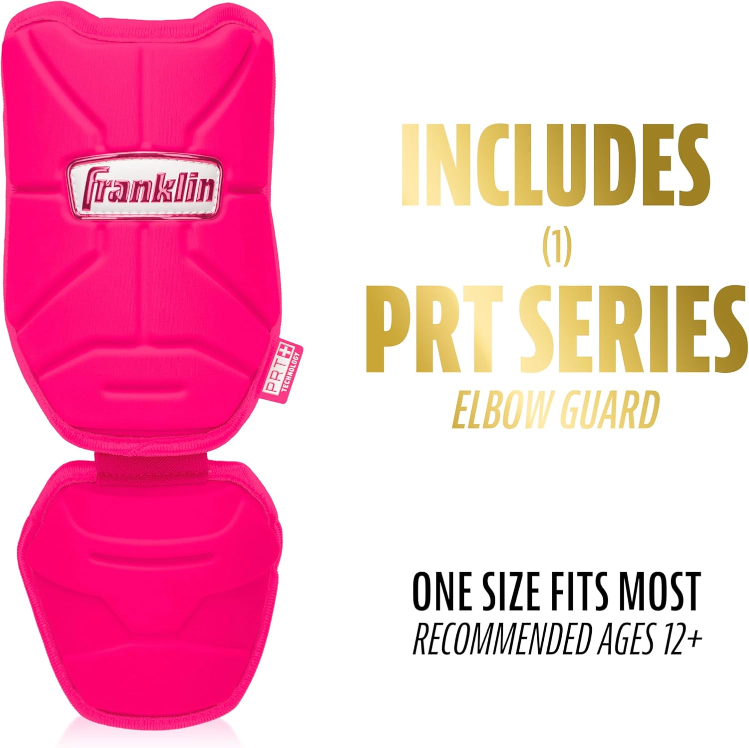 Franklin Sports Baseball Elbow Guard - PRT Series Adult and Youth Baseball + Softball Elbow Shield for Batting