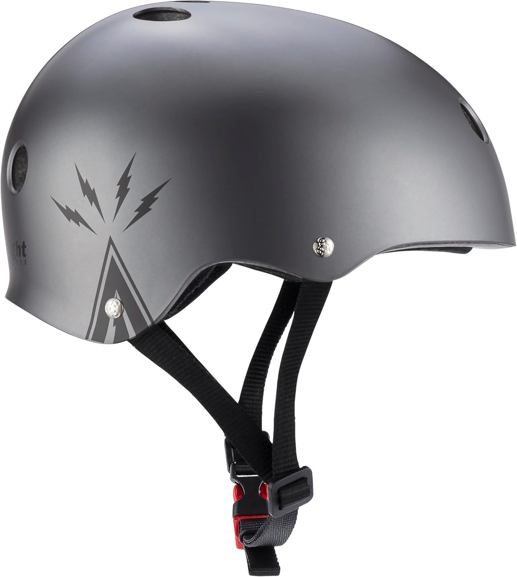 Triple Eight Certified Sweatsaver Helmet for Skateboarding, BMX, Roller Derby, Roller Skating, Inline Skating, Scooter and Bike