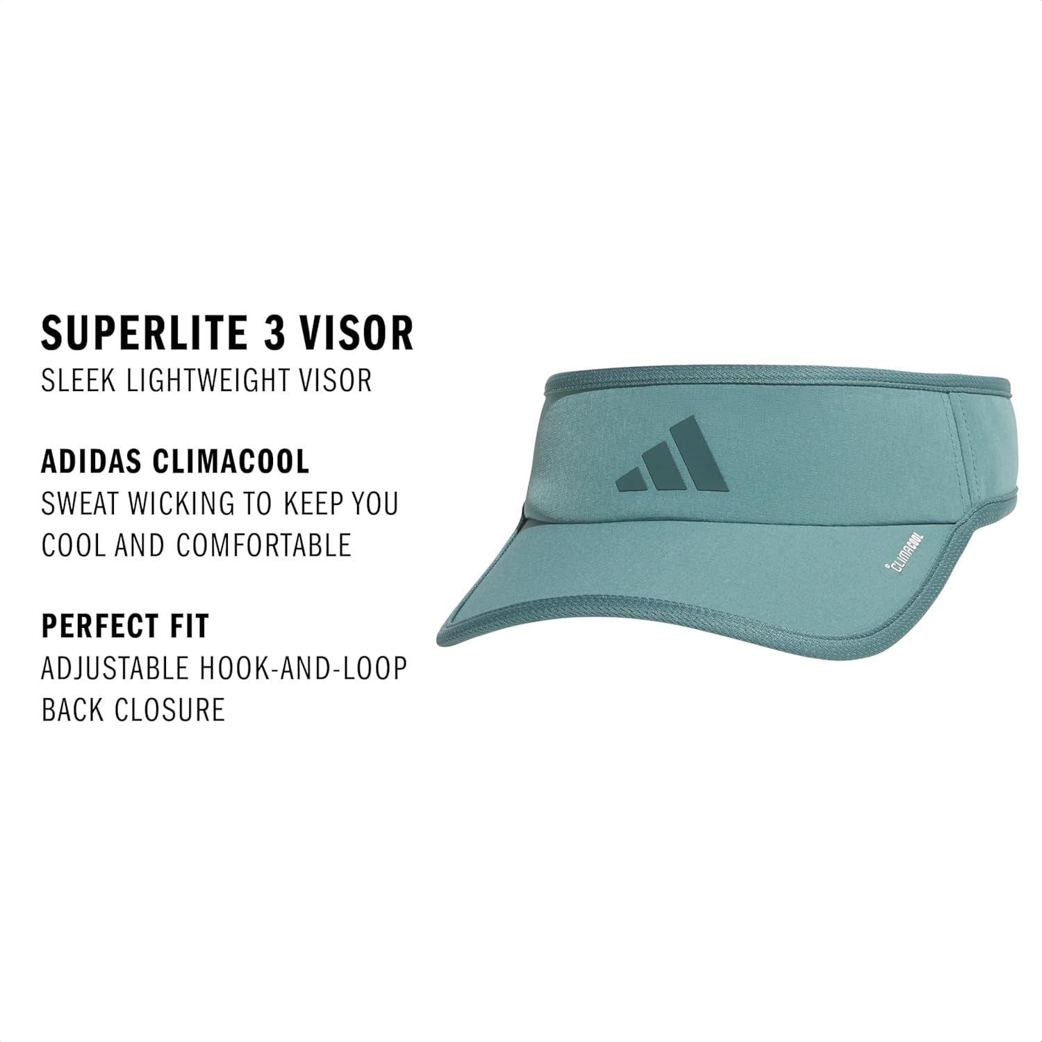 adidas Superlite, Sun Visor Hat for Women, Sport Performance, Outdoor Activities