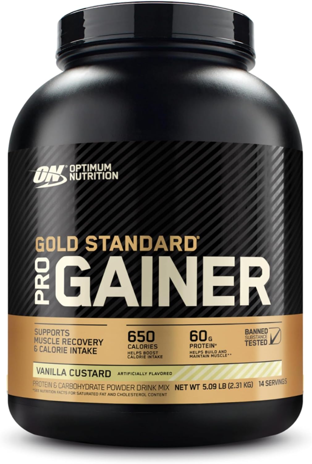 Optimum Nutrition Gold Standard Pro Gainer, Weight Gainer Protein Powder, Double Chocolate, 10.19 Pounds (Packaging May Vary)
