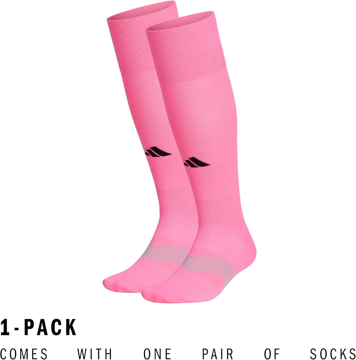 adidas Unisex Metro Soccer Socks for Men, Women, Youth, Boys and Girls, Team Sports