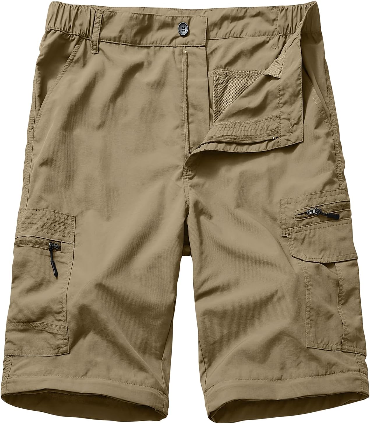Fishing Hiking Pants for Men, Waterproof Convertible Quick Dry Pants for Wading, Lightweight Breathable