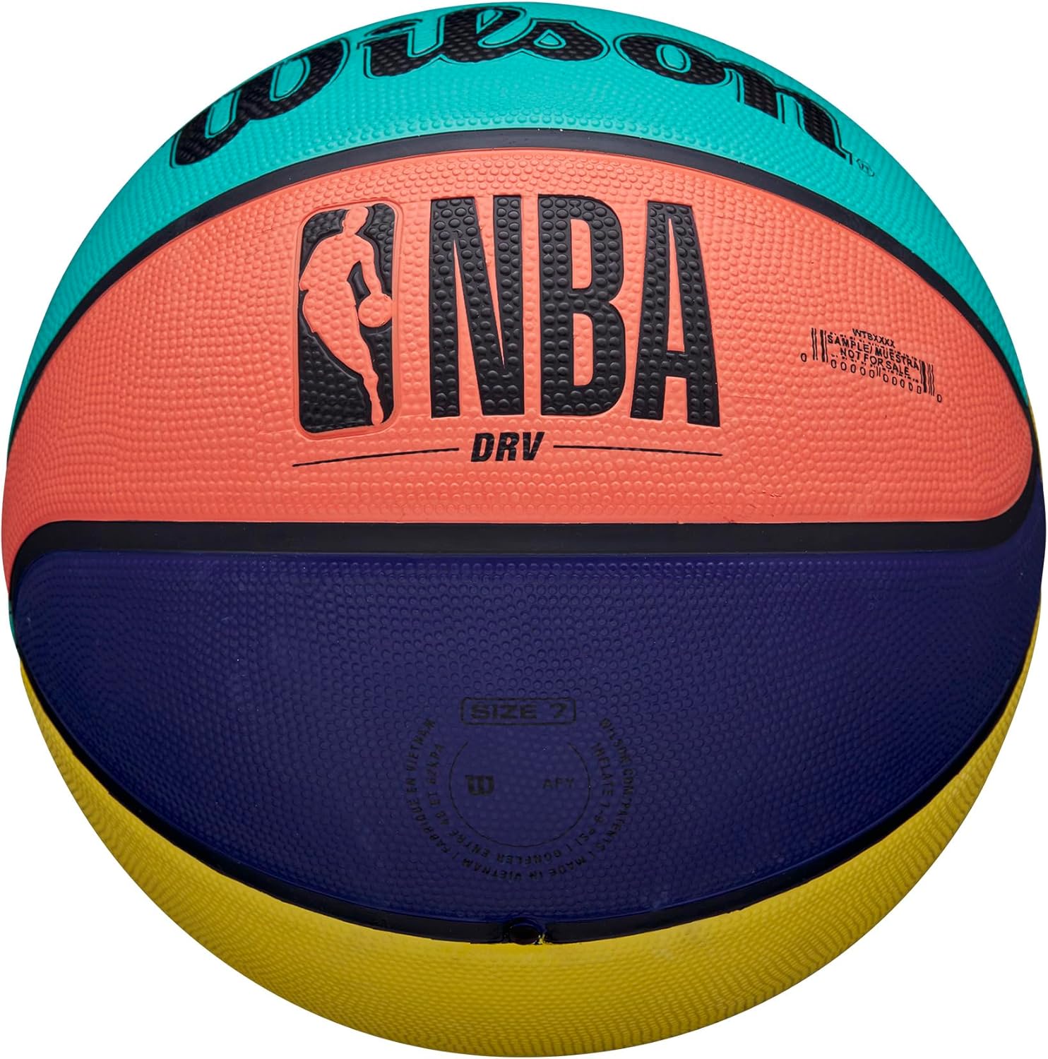 WILSON NBA DRV Outdoor Basketballs - Size 3, Size 5, Size 6 and Size 7