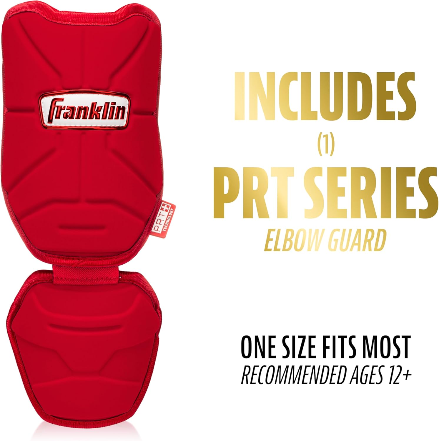 Franklin Sports Baseball Elbow Guard - PRT Series Adult and Youth Baseball + Softball Elbow Shield for Batting