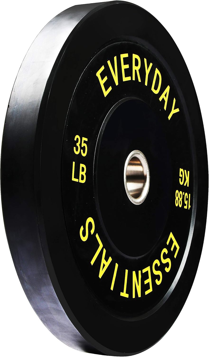 2-Inch Olympic Bumper Plates, Perfect Weight Plates for Weightlifting and Strength Training, Multiple Weights Available