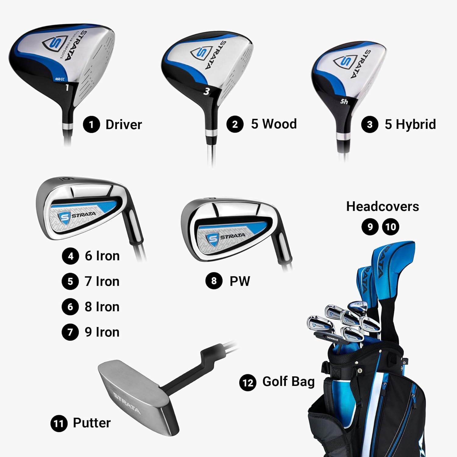 Callaway Golf Men’s Strata Complete Set