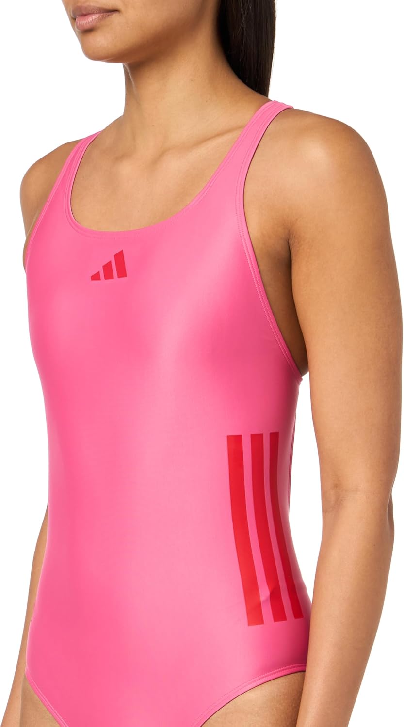 adidas Women's 3-Stripes C-Back Swimsuit