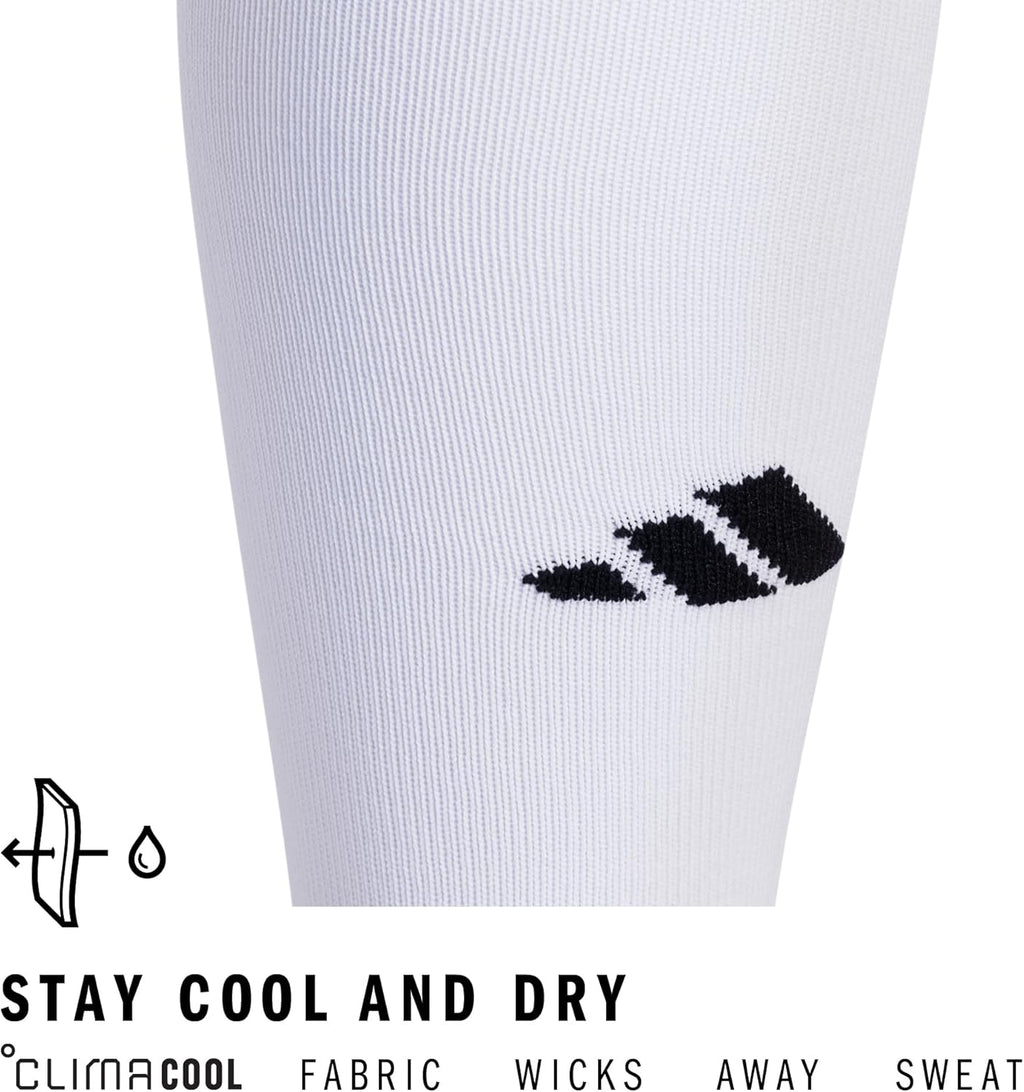 adidas Unisex Metro Soccer Socks for Men, Women, Youth, Boys and Girls, Team Sports