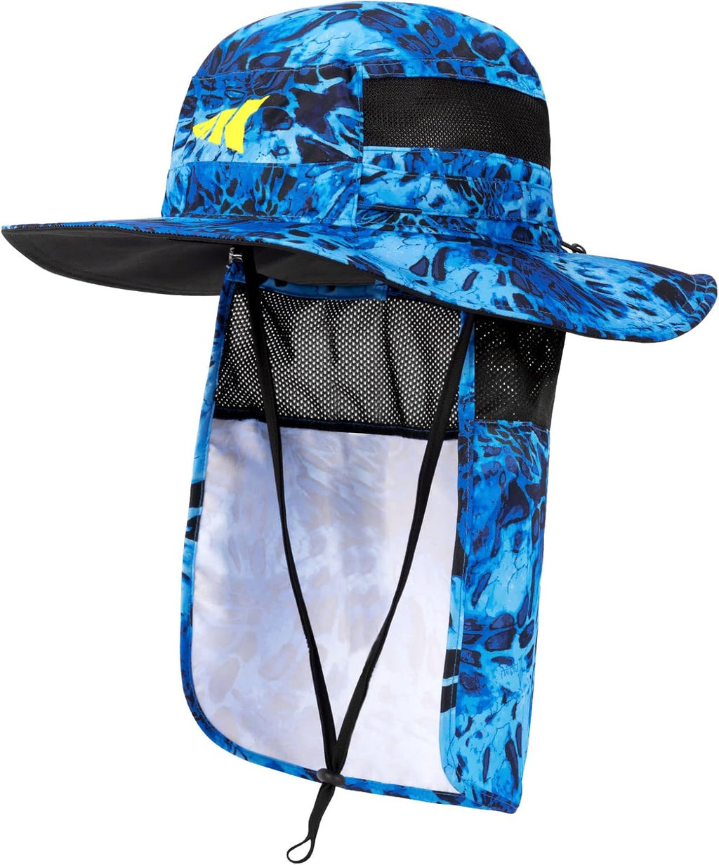 KastKing UPF 50 Boonie Hat Fishing Hat with Removable Neck Flap Sun Hats for Men
