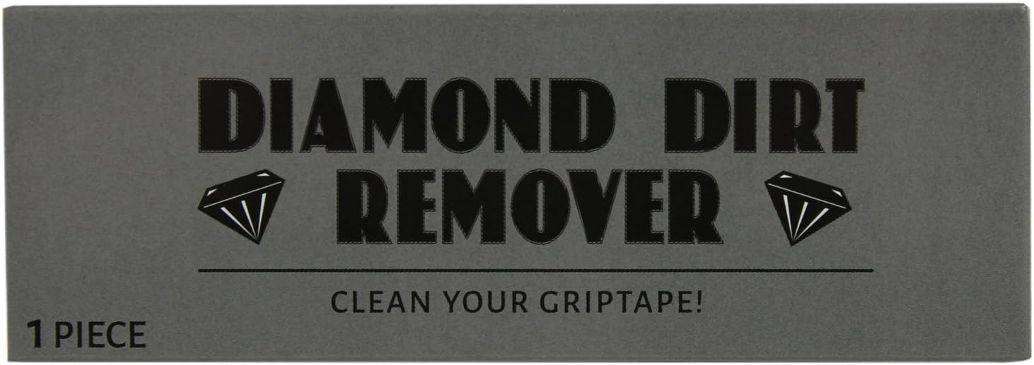 Black Diamond Skateboard Griptape Cleaner - Dirt Remover Gummy Cube - Erase Grip Gunk, Restore Grip Tape Function, Keep Grip Tape Clean - Works on Skateboards, Longboards, Cruisers, Abrasive Surfaces