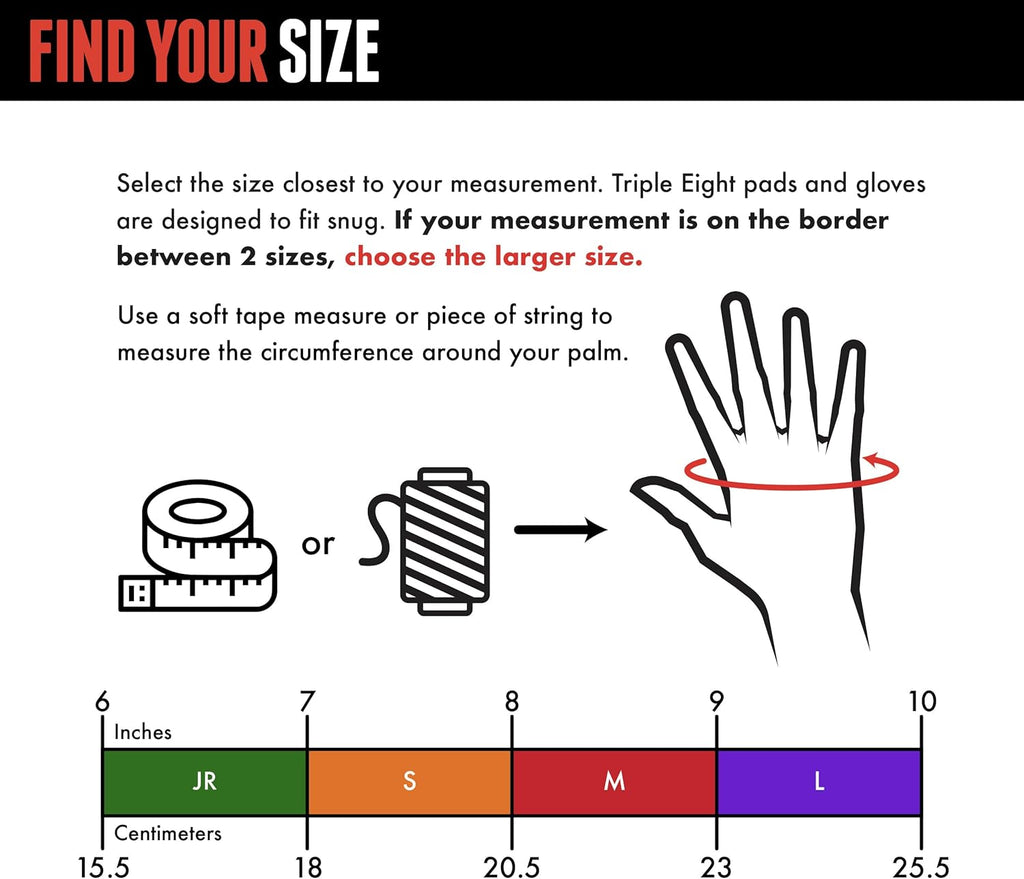 Triple Eight Saver Series 3-Pack Pad Set– Ideal for Skateboarding, In-line Skating, Roller Skating, and Biking